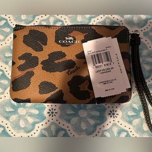 NWT Coach Wristlet